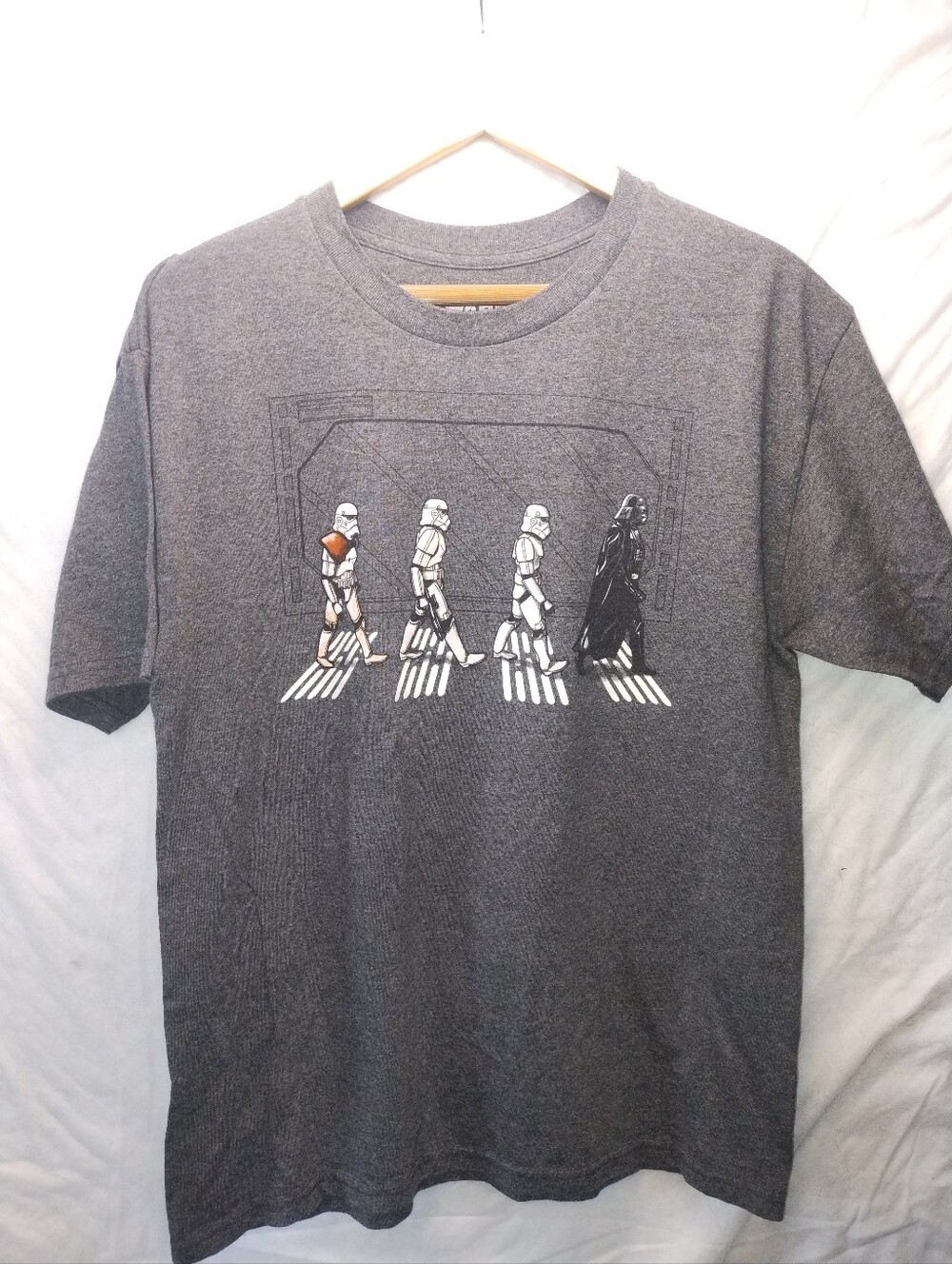 Star Wars Mad Engine Abbey Road Parody T-Shirt Men's Size Large